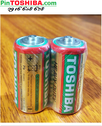 Pin Toshiba R14KG; Pin R14KG; Pin trung C 1.5v Toshiba R14KG Heavy Duty chính hãng _Vỉ 2viên